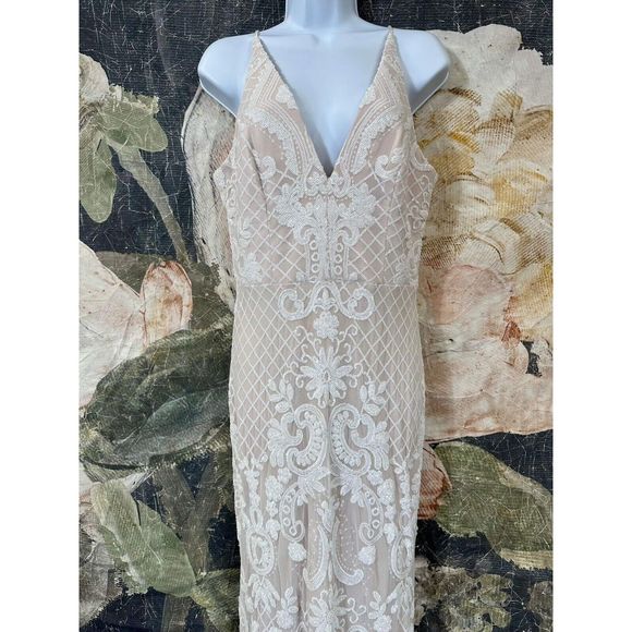 New BHLDN Jennings Maxi Dress Size US 10 - Picture 6 of 11